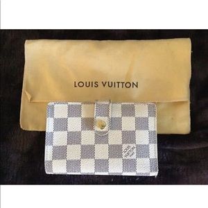 Louis Vuitton Damier Azur Portefeuille Vienowa